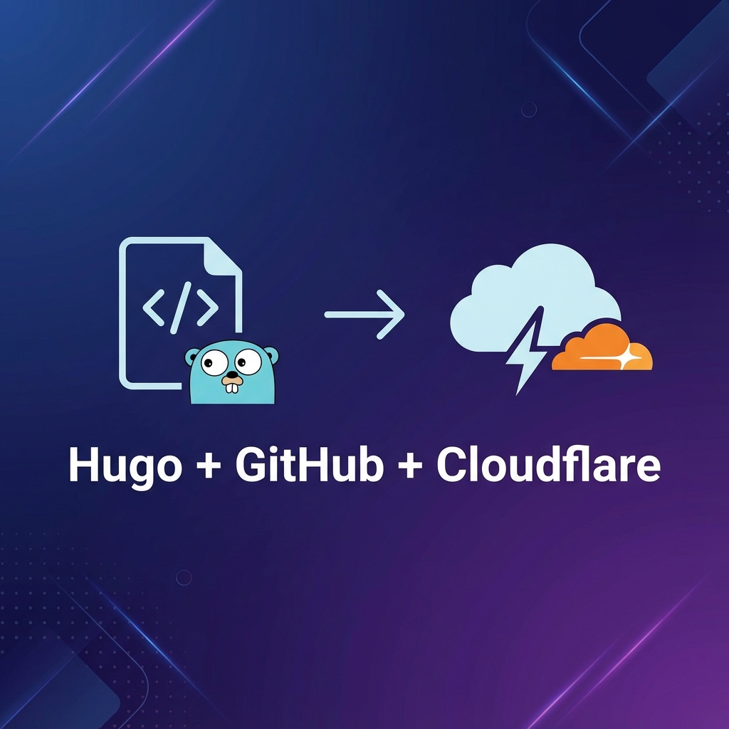 Hugo + GitHub + Cloudflare 워크플로우